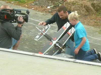Unser Enkel Martin Münster mit Kai Pflaume, zur Sendung klein gegen gross 12_2016