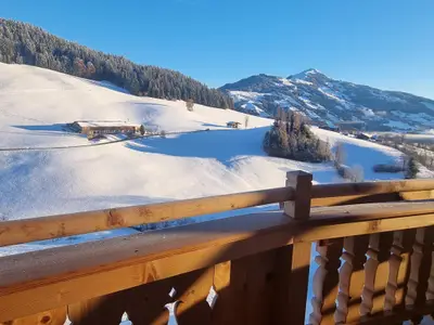 Aussicht vom Ferienhaus [Winter]