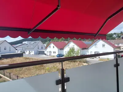 Odenwaldblick- Balkon