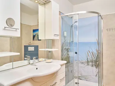 Traberhof - schon im Bad vom Strand träumen