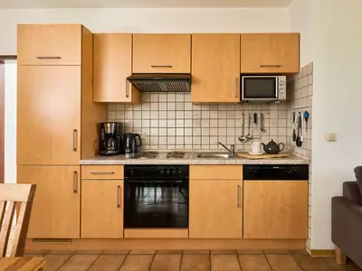 Traberhof Küche Wohnung Nr. 8