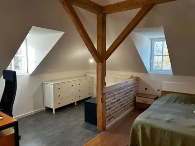 Blick zum 2 Doppelbett