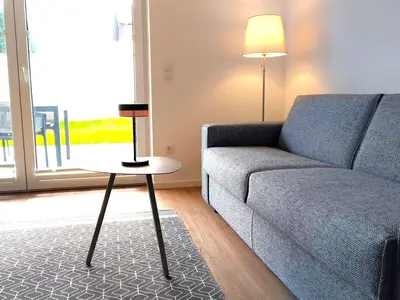 Wohnzimmer mit Couch