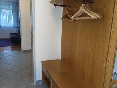 Ferienwohnung Bergzauber Garderobe