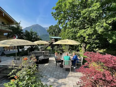 Terrassenfrühstück