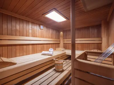 Bild finnische Sauna