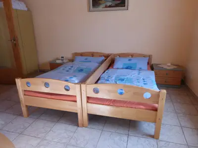 Ferienwohnung Wendt - Betten Raum 1