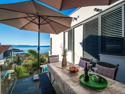 Ferienwohnung für 6 Personen (125 m²) in Njivice 10/10