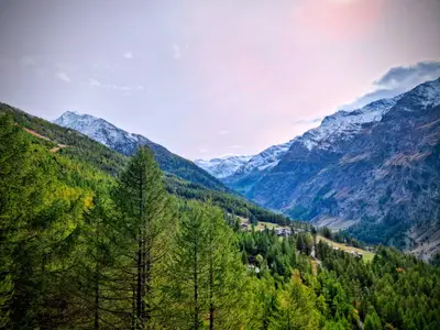 Furggstalden oberhalb von Saas Almagell