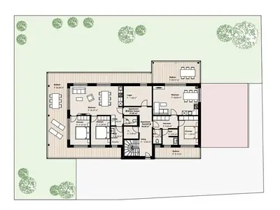 Lageplan Appartement Wilder Kaiser & Auszeit