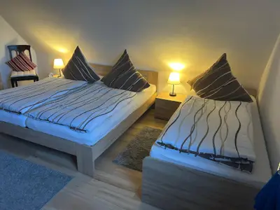 Schlafzimmer 2 , 2 Betten
