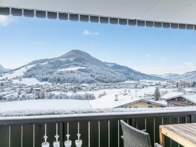 Aussicht vom Ferienhaus [Winter]