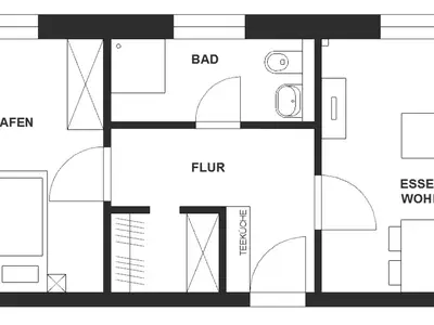 Ferienwohnung für 4 Personen (45 m²) in Rüggow 4/10