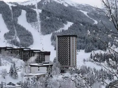 Ferienwohnung für 4 Personen (18 m²) in Le Balcon de Villard 1/10