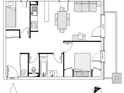 Ferienwohnung für 7 Personen (50 m²) 9/9