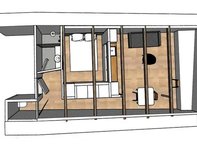 Ferienwohnung für 5 Personen (30 m²) in Pertuis 9/10