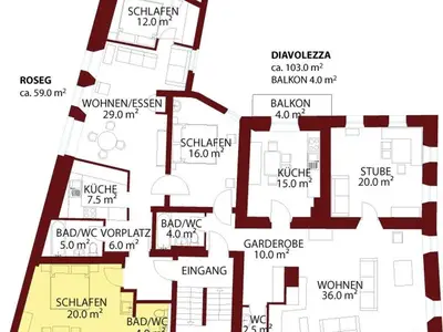 Ferienwohnung für 2 Personen (24 m²) in Bever 9/9