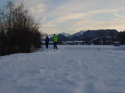 Abendspaziergang an der Iller