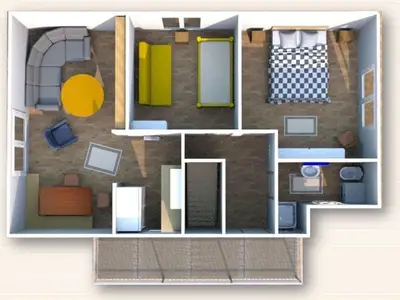 Ferienwohnung für 4 Personen (68 m²) in Baltrum 9/10