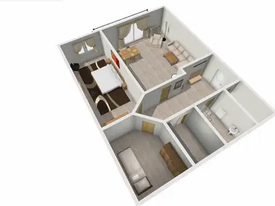 Ferienwohnung für 4 Personen (56 m²) in Cuxhaven 5/10