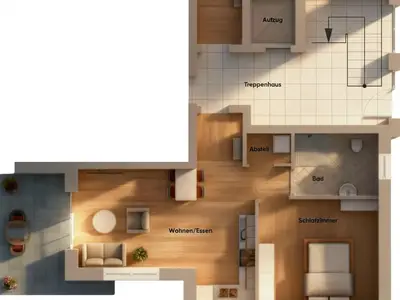 Ferienwohnung für 3 Personen (59 m²) in Grömitz 3/10