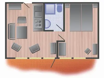 Ferienwohnung für 2 Personen (35 m²) in Baltrum 8/10