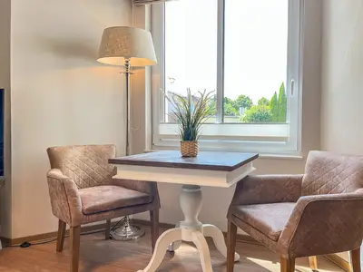 Essbereich im Wohnzimmer