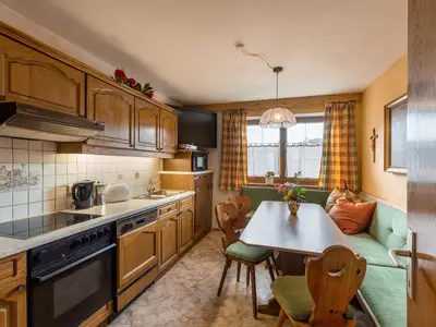 Küche Ferienwohnung Liebe (c) Hannes Dabernig