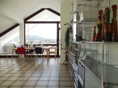 Ferienwohnung Haida, Essbereich