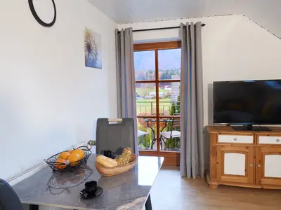 Blick in das Wohnzimmer