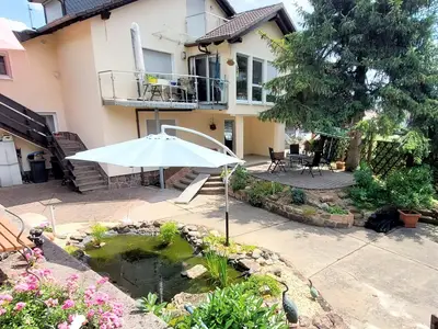 Ferienwohnung Hanna, Haus Gartenansicht