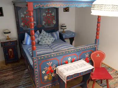 Zimmer mit Himmelbett