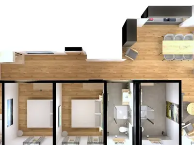 Ferienwohnung für 6 Personen (92 m²) 4/10