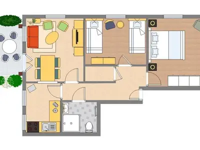 Ferienwohnung für 4 Personen (65 m²) in Ostseebad Kühlungsborn 10/10