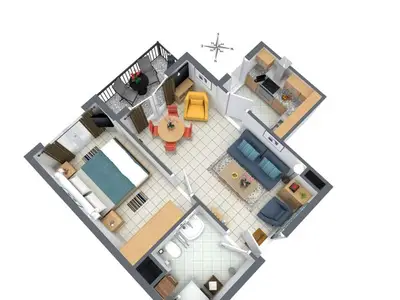 Ferienwohnung für 4 Personen (42 m²) in Bansin (Seebad) 10/10