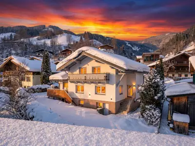 Außenseite Ferienhaus [Winter]