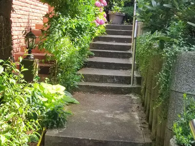 Georgs Ferienwohnung-Zugang zur Wohnung