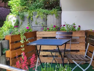 Georgs Ferienwohnung - Terrasse