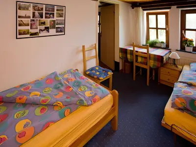 BEDROOM, INSIDE, OUTSIDE