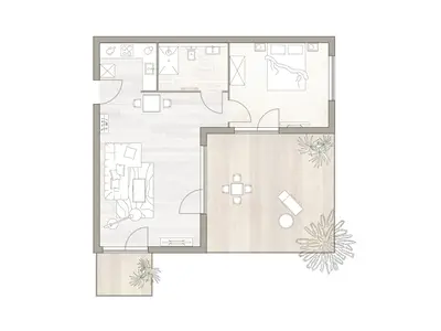 Ferienwohnung für 2 Personen (68 m²) in St. Peter-Ording 3/6