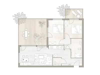 Ferienwohnung für 4 Personen (84 m²) in St. Peter-Ording 3/6