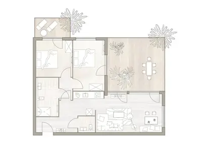 Ferienwohnung für 4 Personen (84 m²) in St. Peter-Ording 3/6