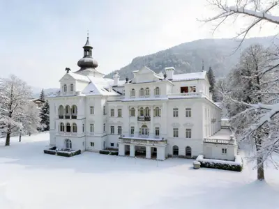 Außenseite Ferienhaus [Winter]