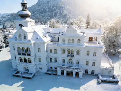 Außenseite Ferienhaus [Winter]