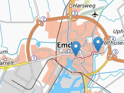 Ferienwohnung für 2 Personen (50 m²) in Emden 7/10