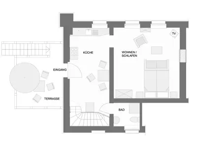 Ferienwohnung für 3 Personen (45 m²) in Sietow 6/10