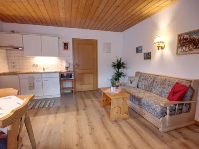 Wohnraum mit Küchenzeile