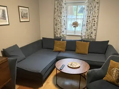 Wohnzimmer mit Sitzecke