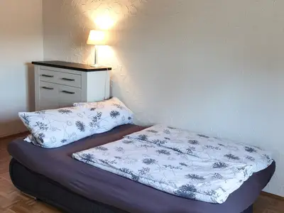 Wohnzimmer, Doppelschlafsofa