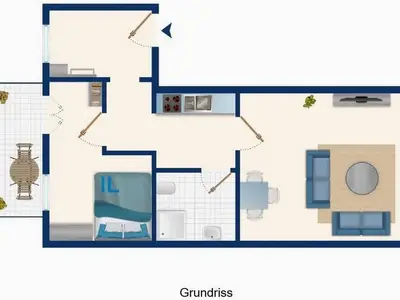 Ferienwohnung für 3 Personen (42 m²) 10/10